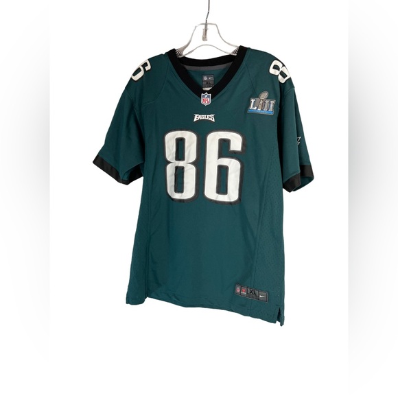 Nike Other - Philadelphia Eagles  Super Bowl LII Zach Ertz  Number 86 Jersey Size XL.